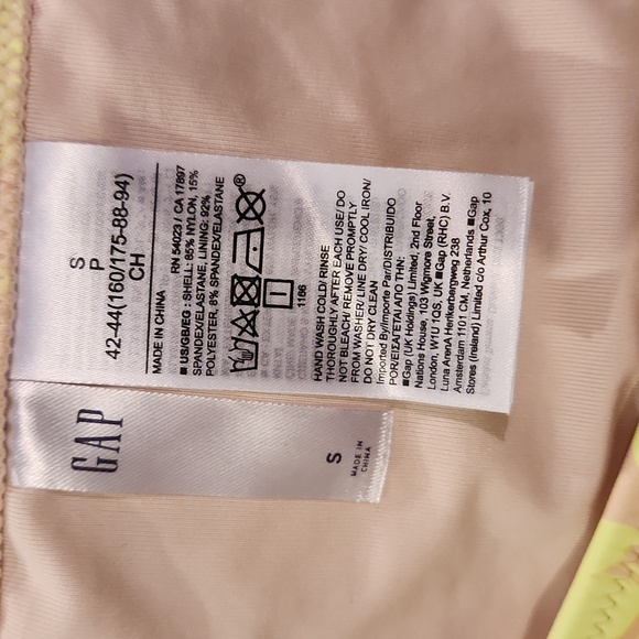 Gap Recycled Scoopneck Bikini Top & High Rise Bikini Bottom Small MSRP $90 SU020 - Picture 11 of 11